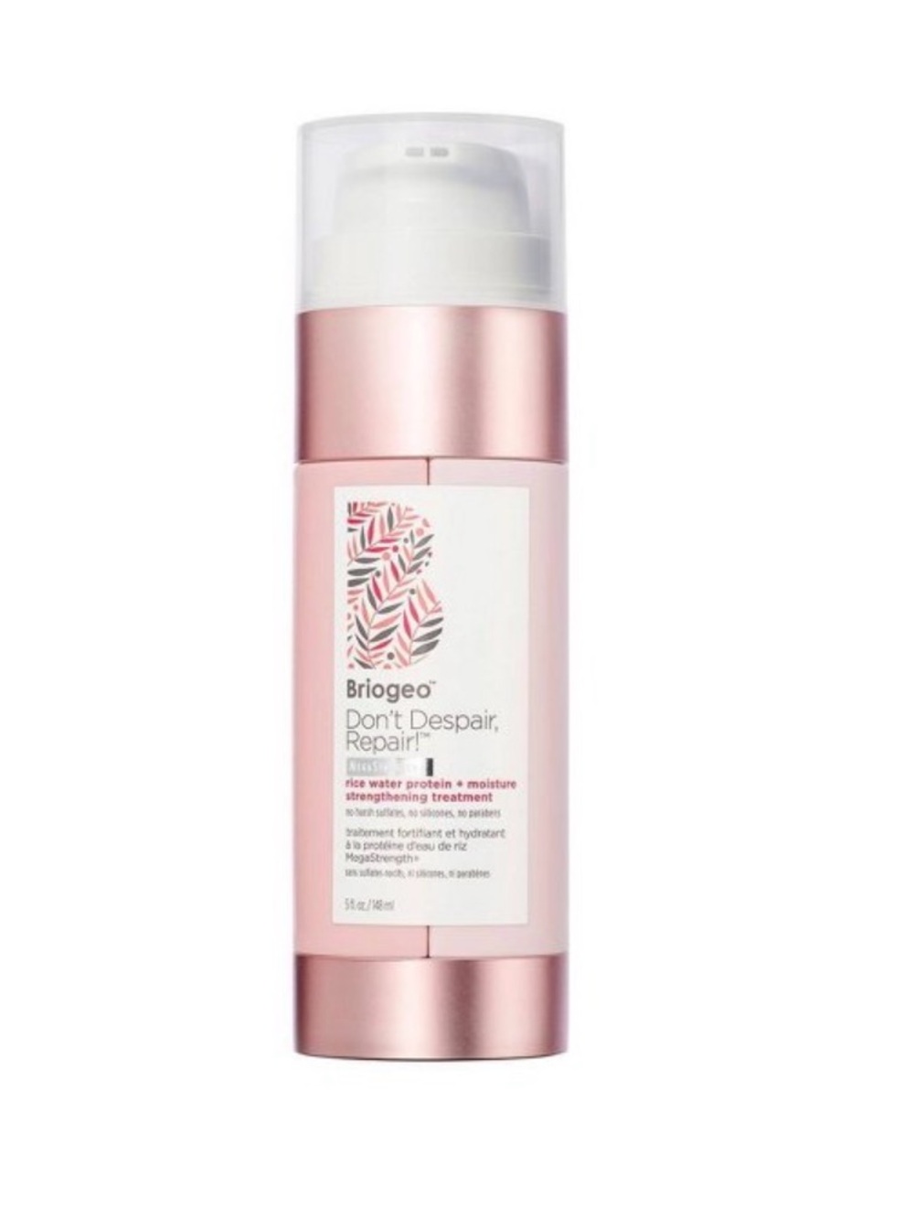 New Briogeo Mega strengthening treatment don’t despair 5 fl oz vegan beauty hair